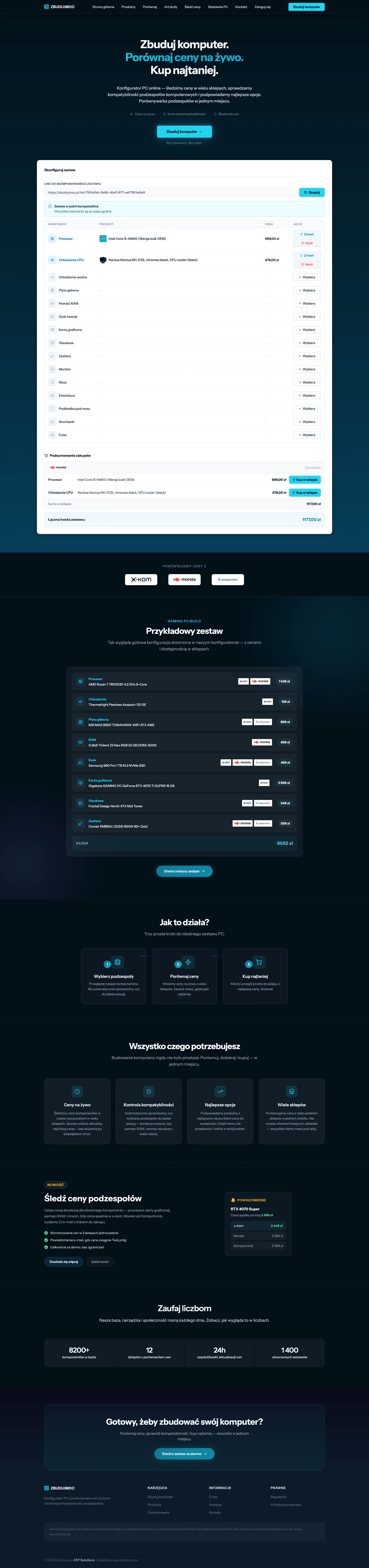 Zbuduj Moc — pełny widok strony